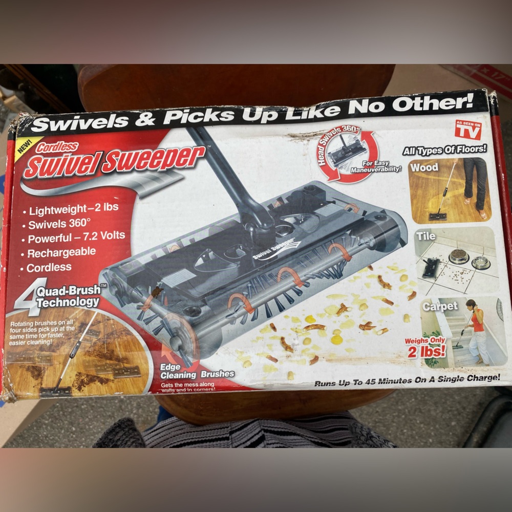 Cordless Swivel Sweeper